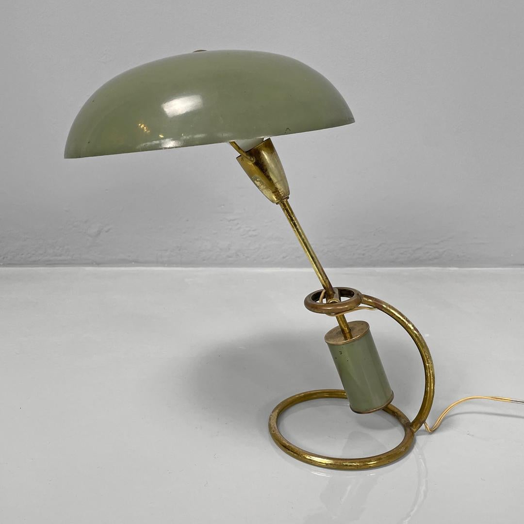 Italian mid-century modern lamp 12297 Scrittoio Angelo Lelii Arredoluce, 1950s In Good Condition For Sale In MIlano, IT