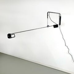 Italian mid-century modern lamp Handle De Pas D'Urbino Lomazzi Stilnovo, 1970s