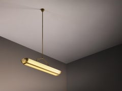 Italian Mid-Century Modern Large Pendant Light 135cm/53.15in.
