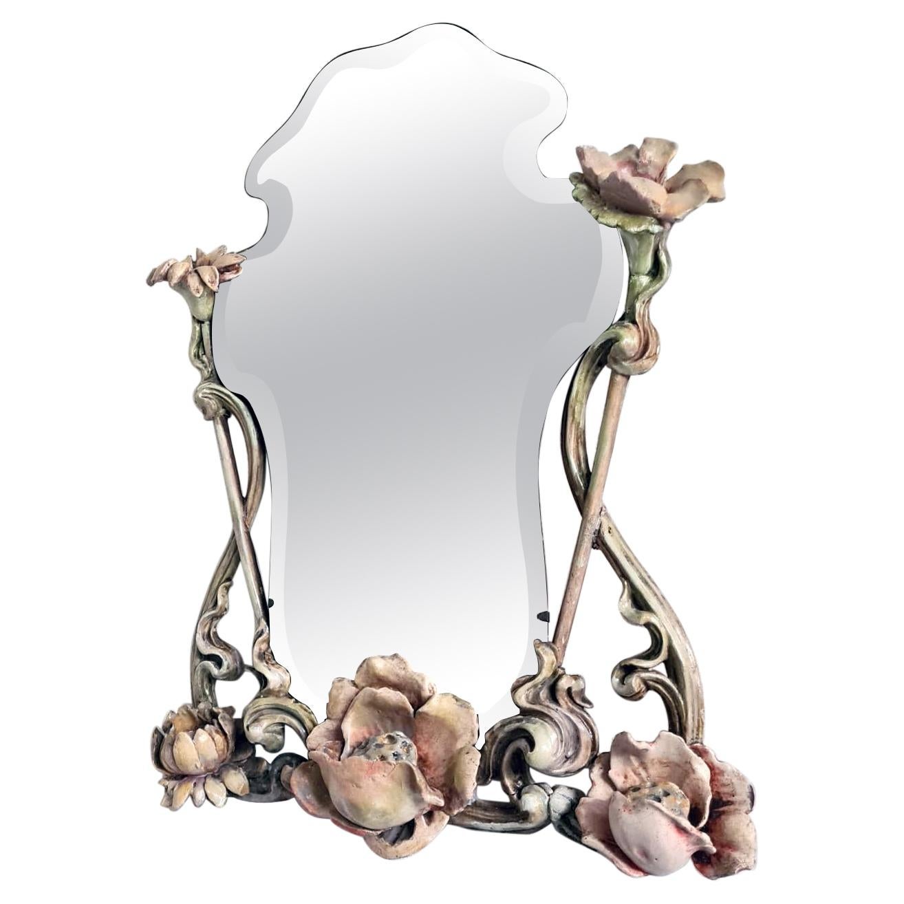 Art Nouveau Mirrors 178 For Sale at 1stDibs art nouveau wall mirror, antique art nouveau