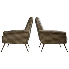 Italian Mid-Century Modern Lounge Chairs