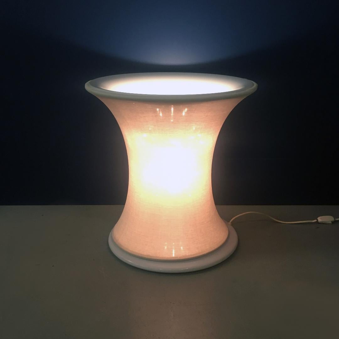 Italian Mid-Century Modern Lucilla Table Lamp by G. Frattini for Leuka, 1970s In Good Condition For Sale In MIlano, IT