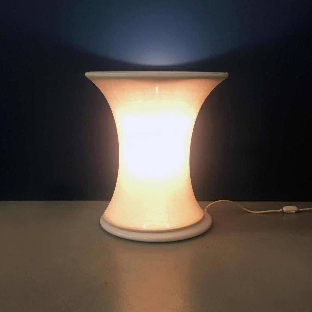 Late 20th Century Italian Mid-Century Modern Lucilla Table Lamp by G. Frattini for Leuka, 1970s For Sale