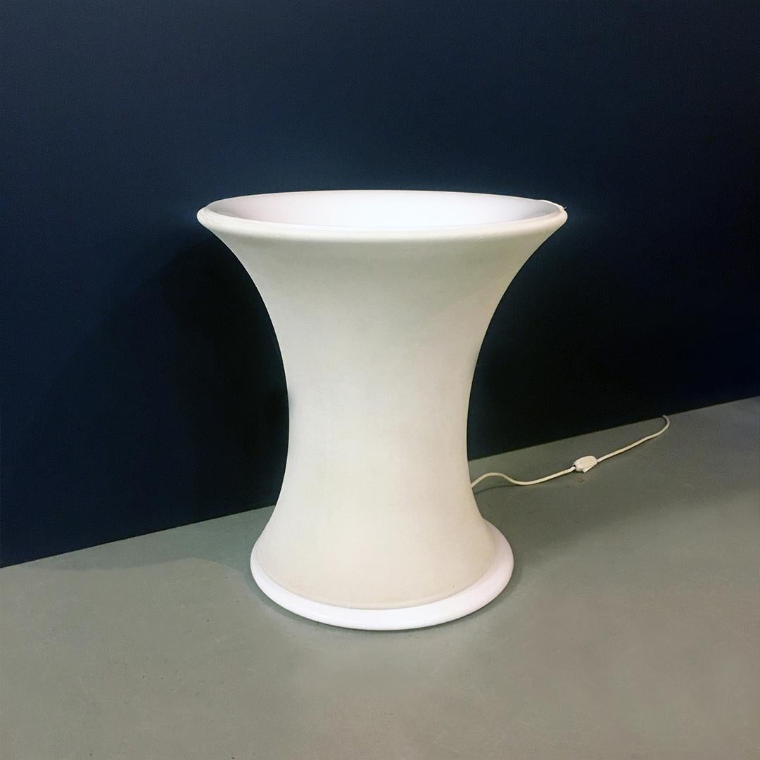 Plastic Italian Mid-Century Modern Lucilla Table Lamp by G. Frattini for Leuka, 1970s For Sale