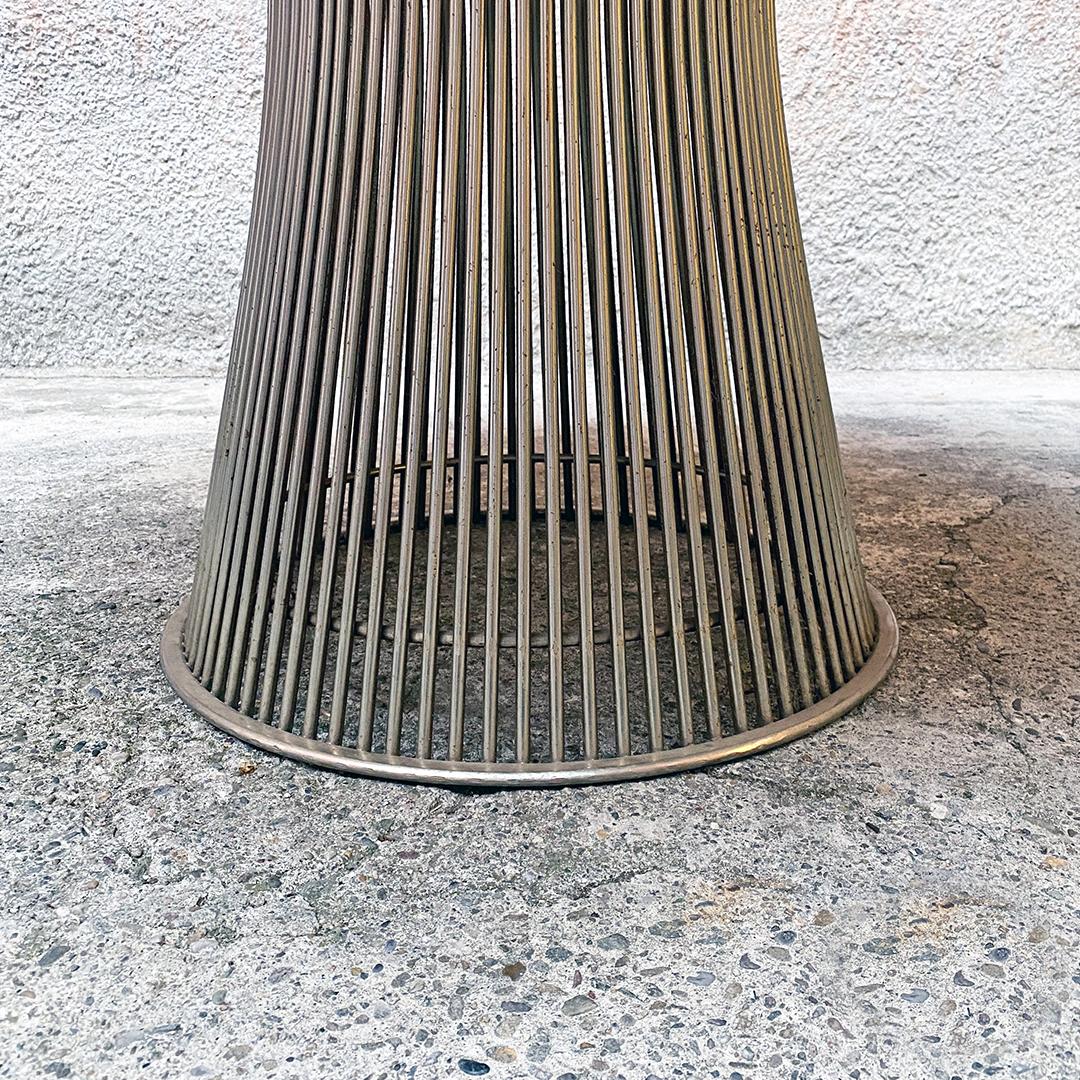Italian Mid-Century Modern Marble Dining Table by Warren Platner for Knoll 1970s 5