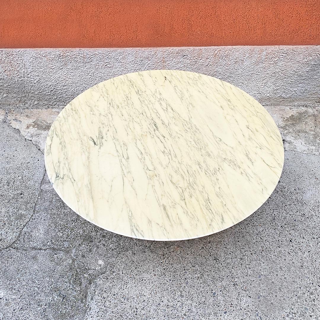 Italian Mid-Century Modern Marble Dining Table by Warren Platner for Knoll 1970s 1