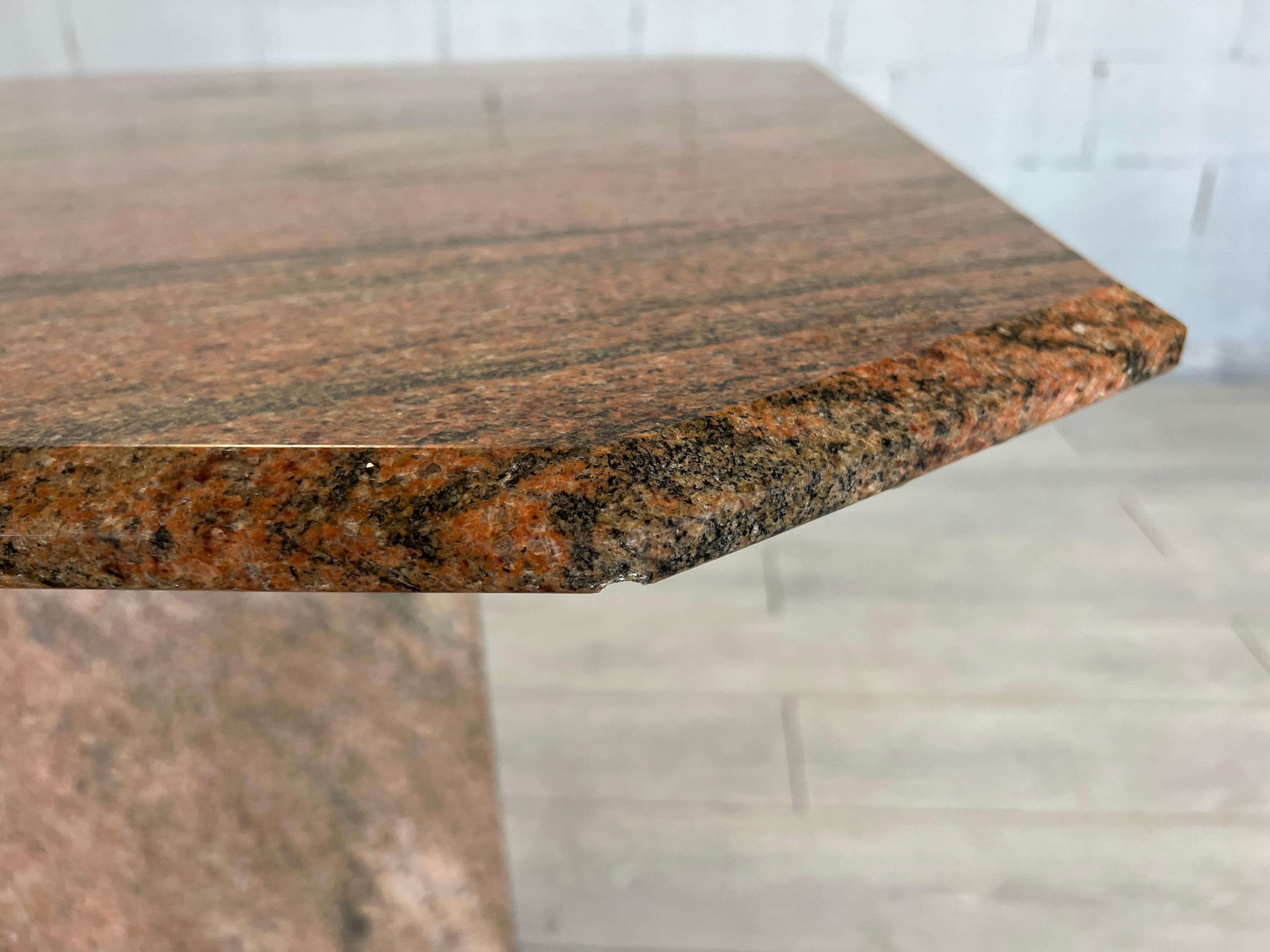 Italian Mid-Century Modern Marble Dining Table For Sale 7