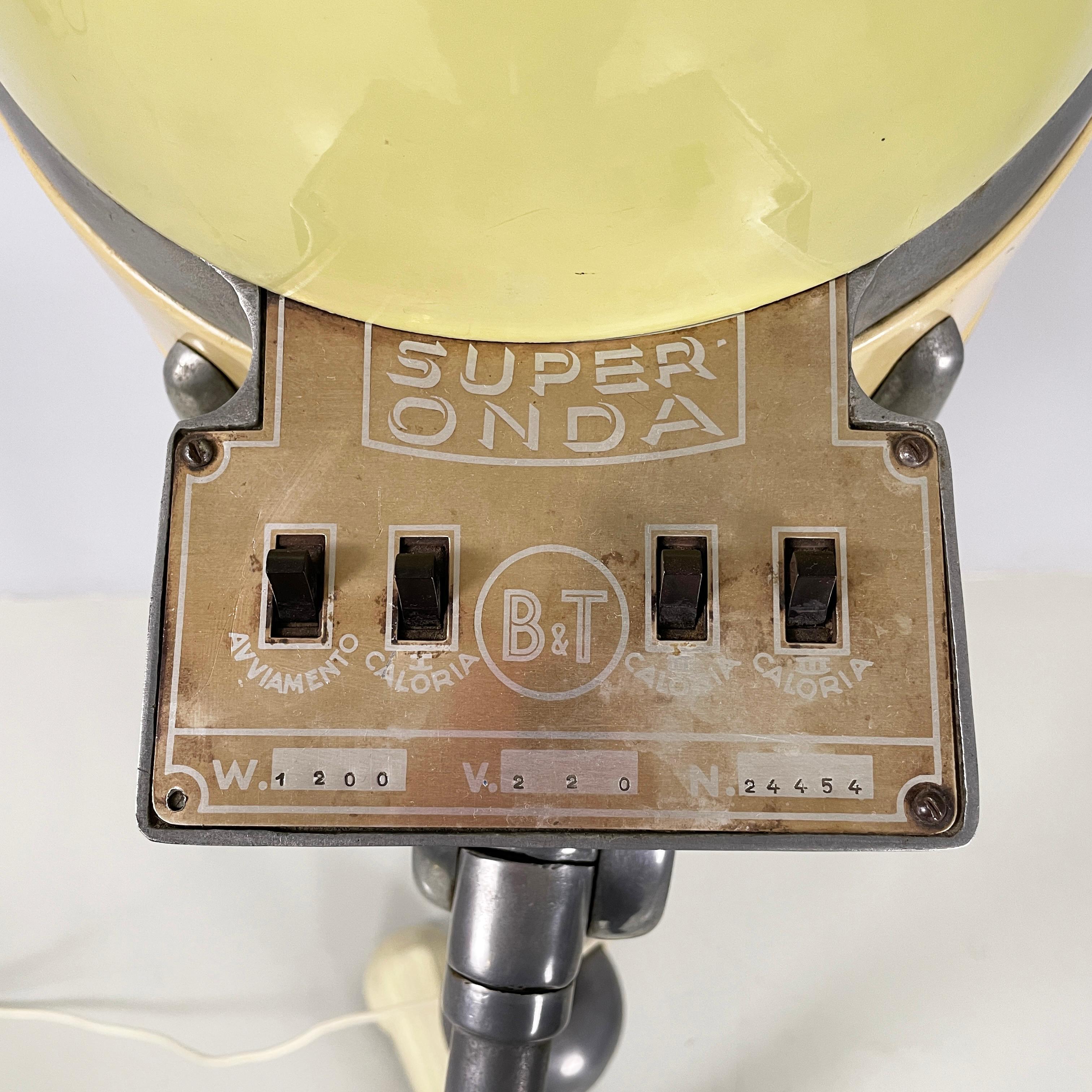 Casco da parrucchiere italiano di metà secolo in metallo, anni '50 in vendita 5