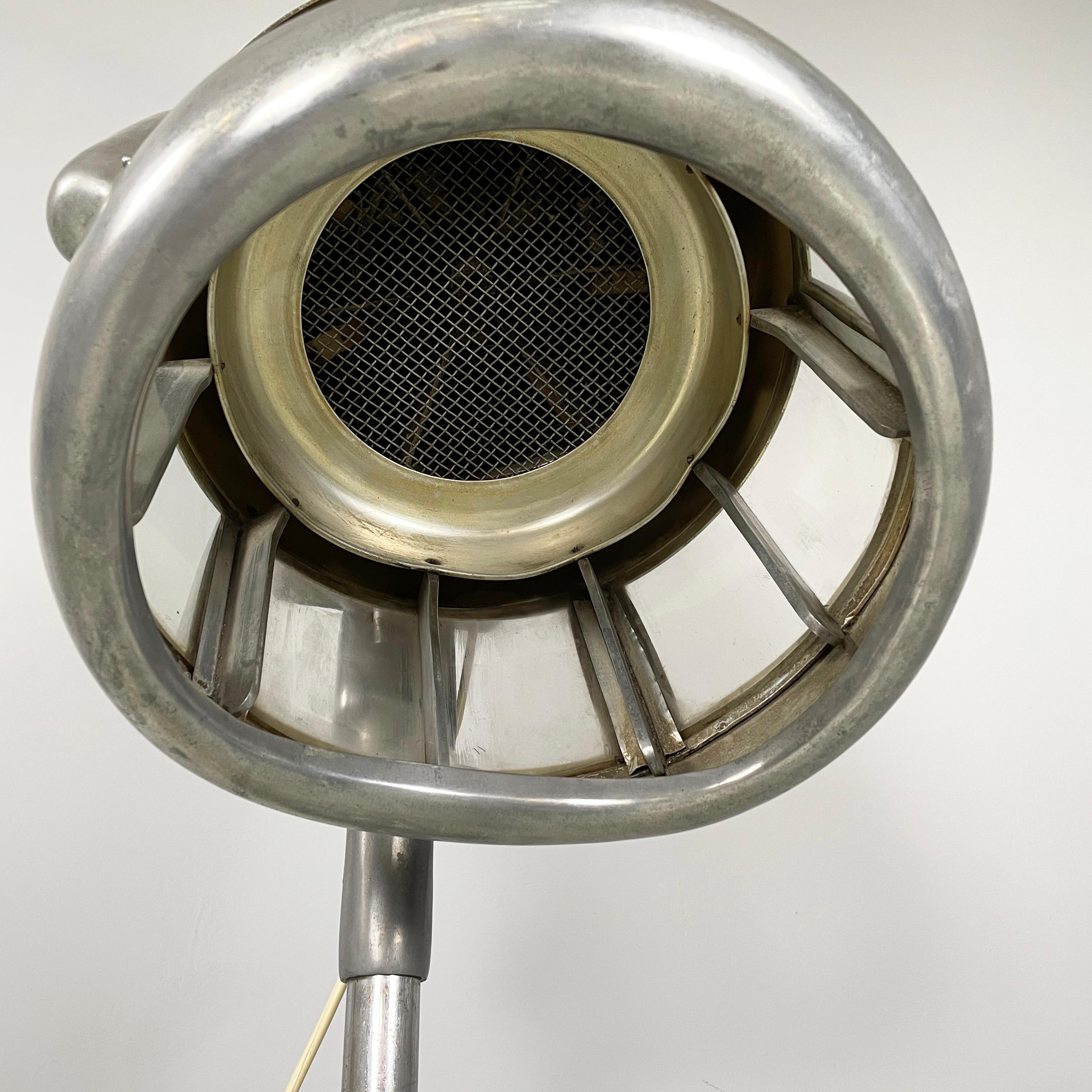 Casco da parrucchiere italiano di metà secolo in metallo, anni '50 in vendita 6