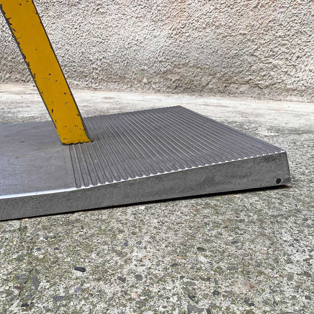 Italian Mid-Century Modern Metal Stool by Luigi Buti Bandini, 1972 9