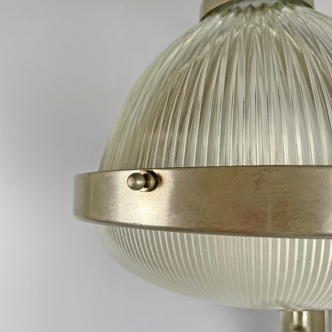 Italian mid-century modern metal wall lamp by Sergio Mazza for Artemide, 1960s For Sale 7