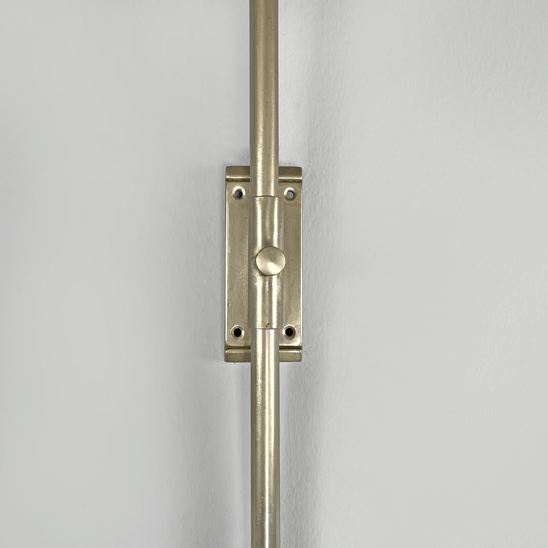 Italian mid-century modern metal wall lamp by Sergio Mazza for Artemide, 1960s For Sale 10