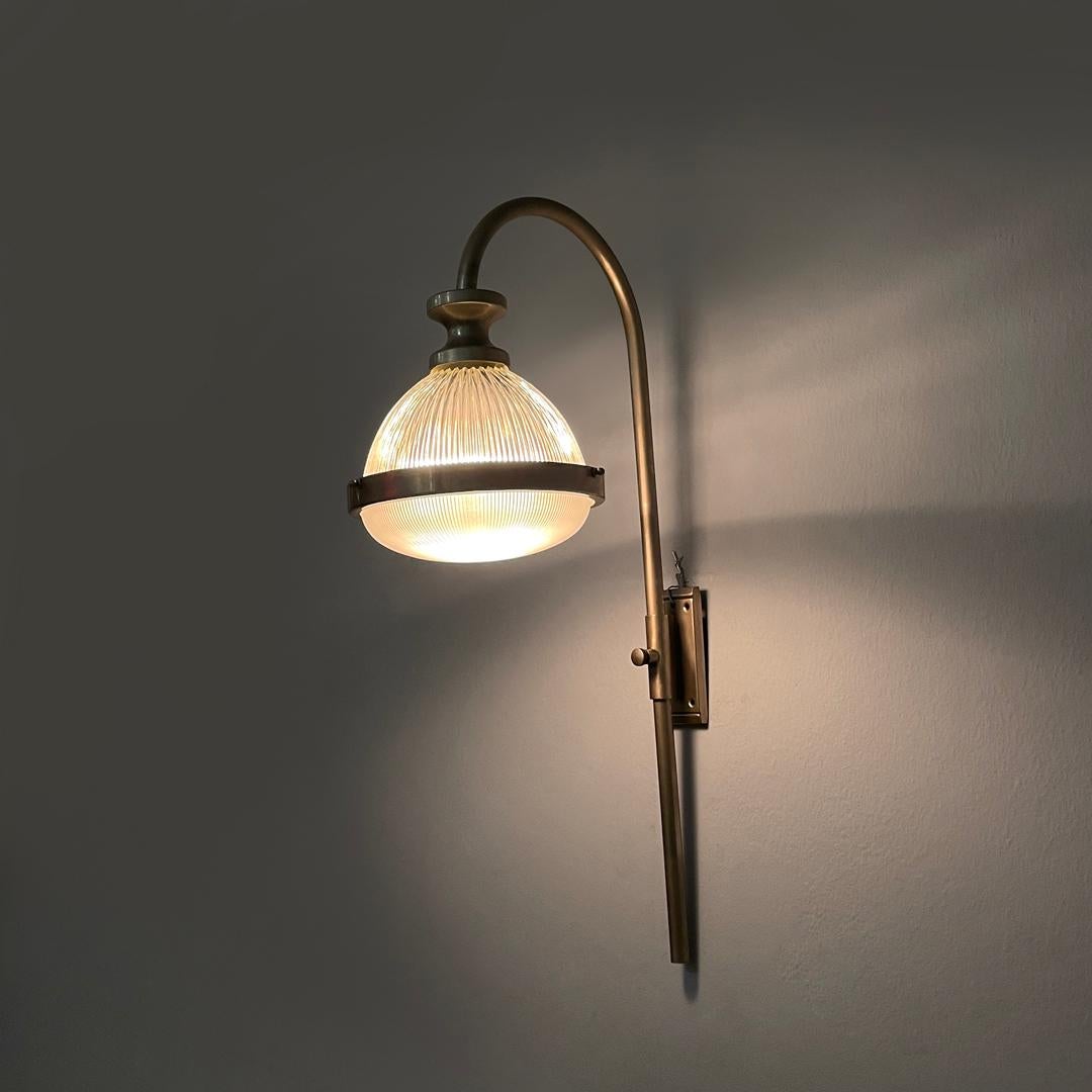 Mid-Century Modern Italian mid-century modern metal wall lamp by Sergio Mazza for Artemide, 1960s For Sale