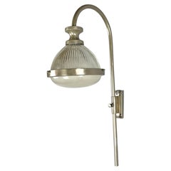 Italian mid-century modern metal wall lamp by Sergio Mazza for Artemide, 1960s