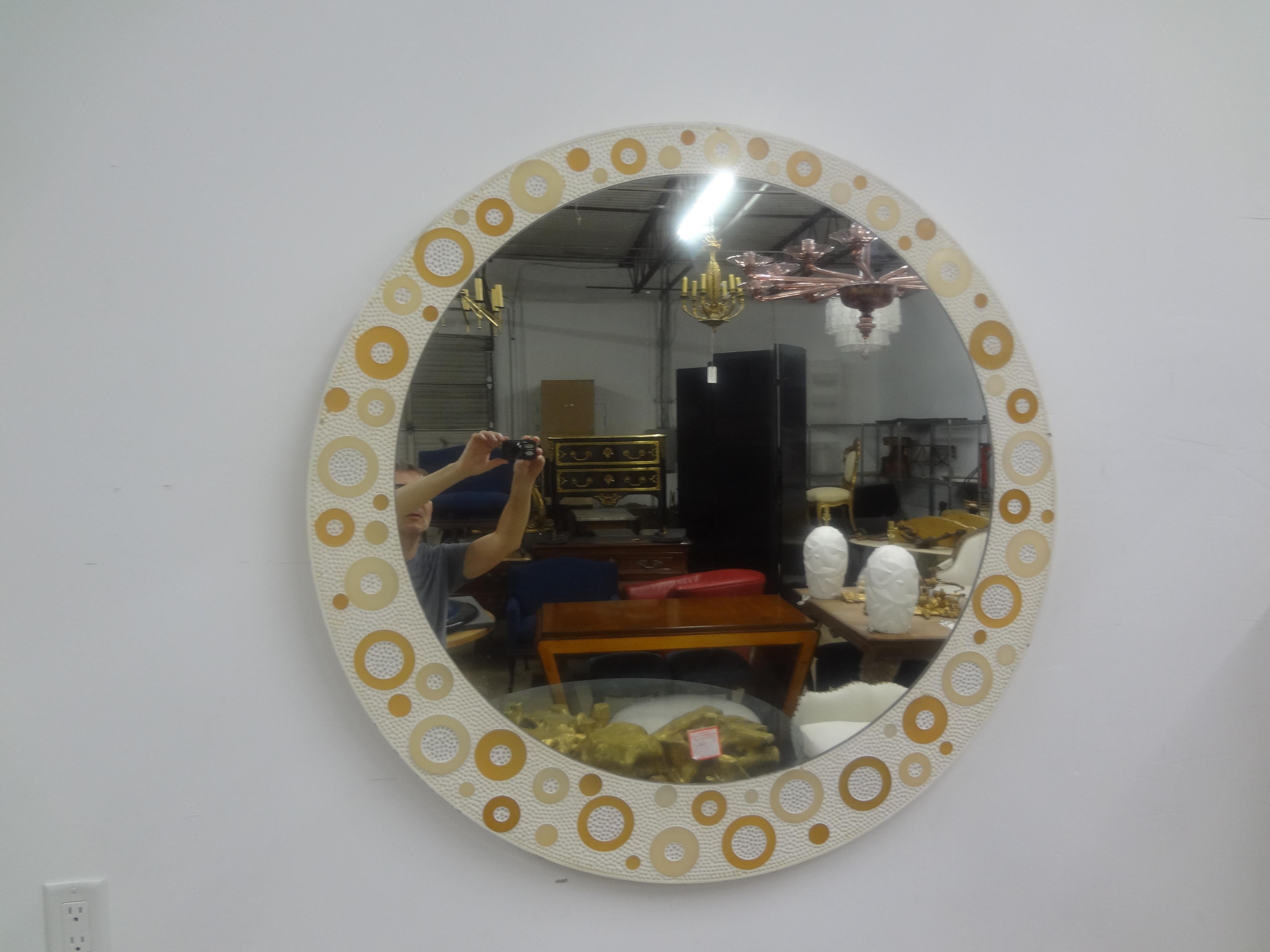 Italian Mid Century Modern Mirror For Sale 1