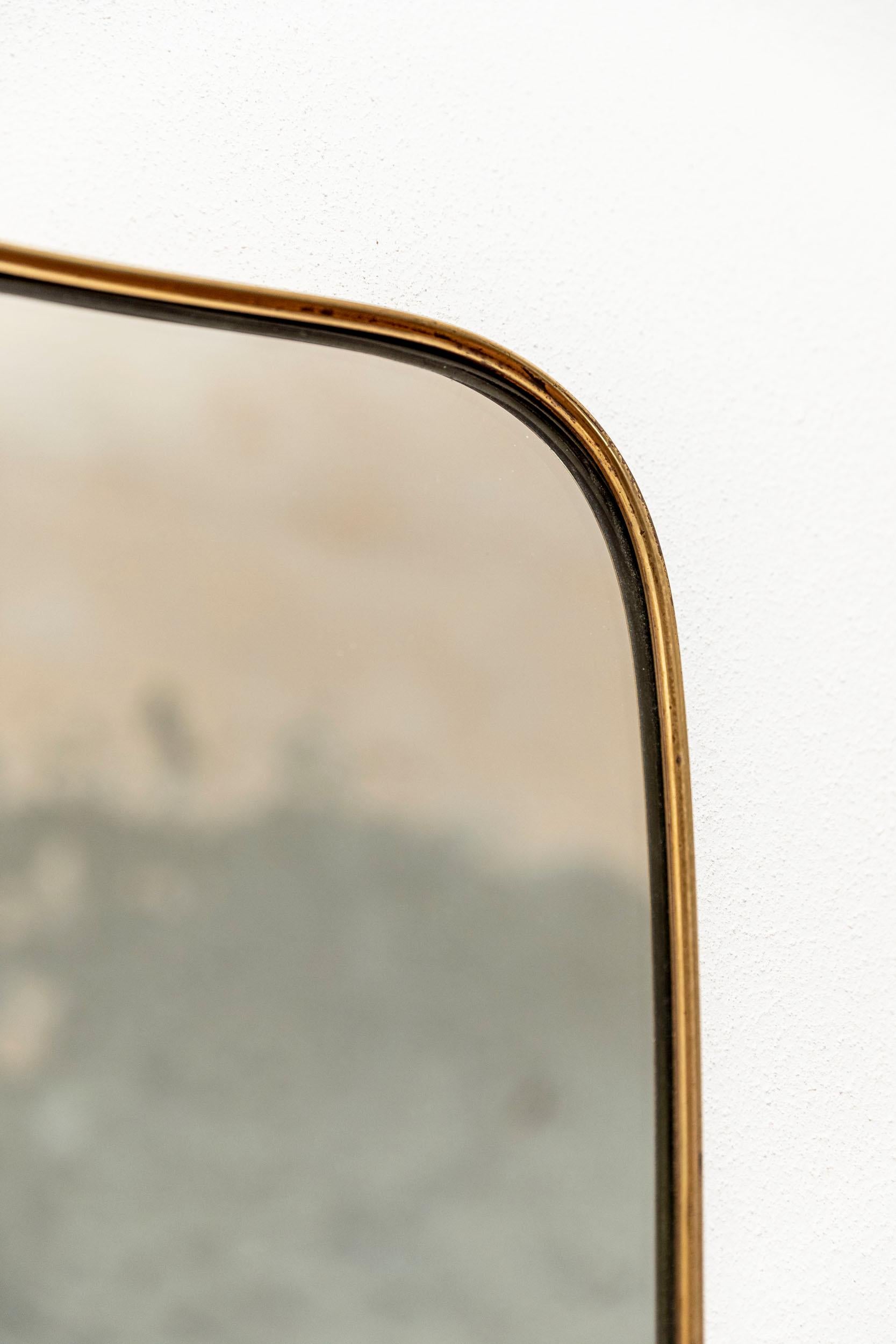 Italian Mid-Century Modern Mirror Inspired to Gio Ponti 3