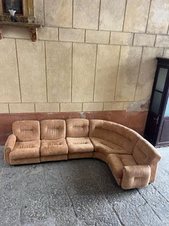 Italian Mid Century Modern Modular Sofa 1970s