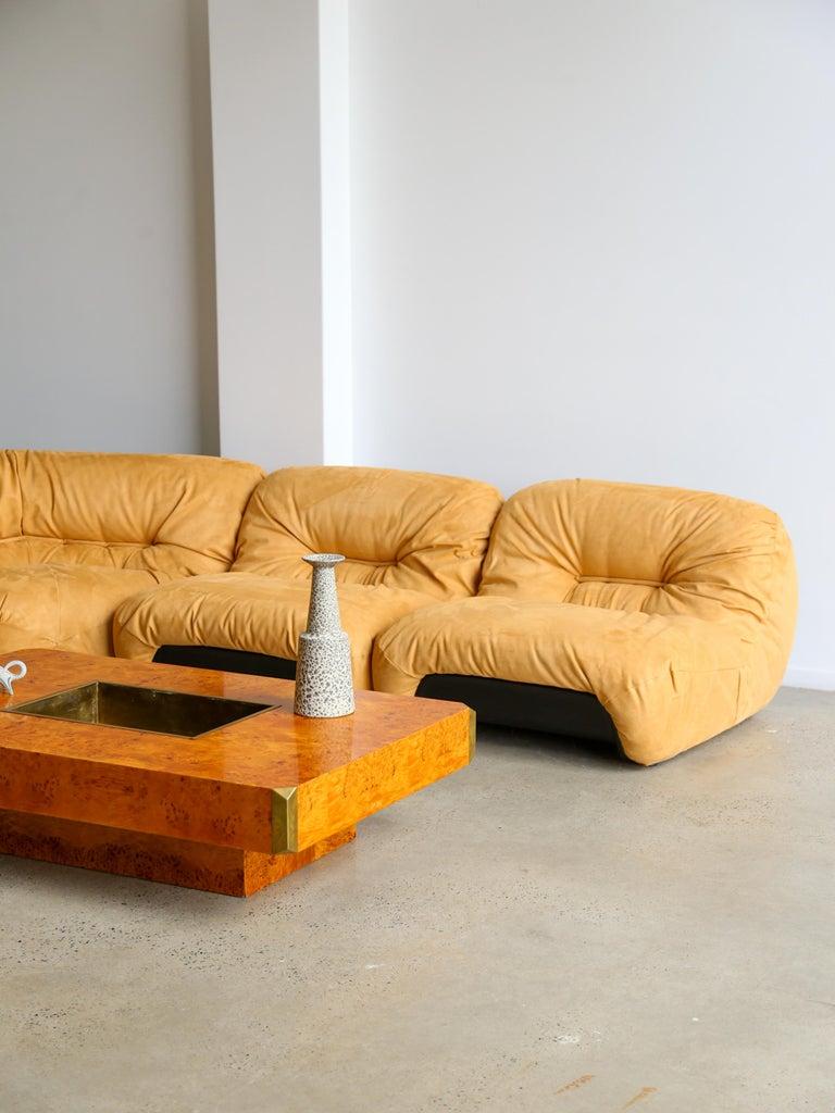 Italian Mid Century Modern Modular Sofa By Diego Mattu for P1 1960s For Sale 8