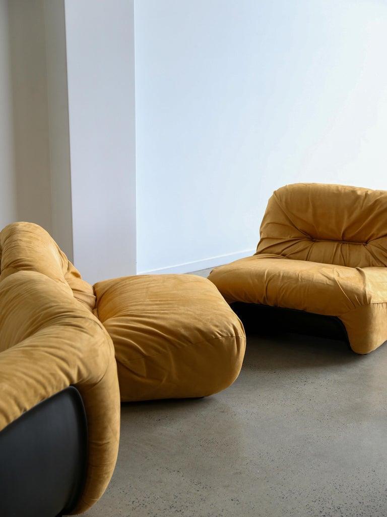 Italian Mid Century Modern Modular Sofa By Diego Mattu for P1 1960s For Sale 3