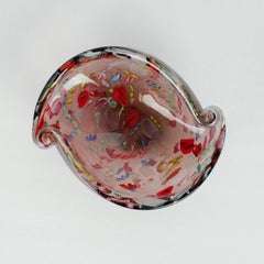 Italian Mid-Century Modern Murano Art Glass Bowl