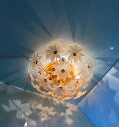 Italienische Murano-Fluchhalterung der Jahrhundertmitte von Franco Luce, 1970er Jahre