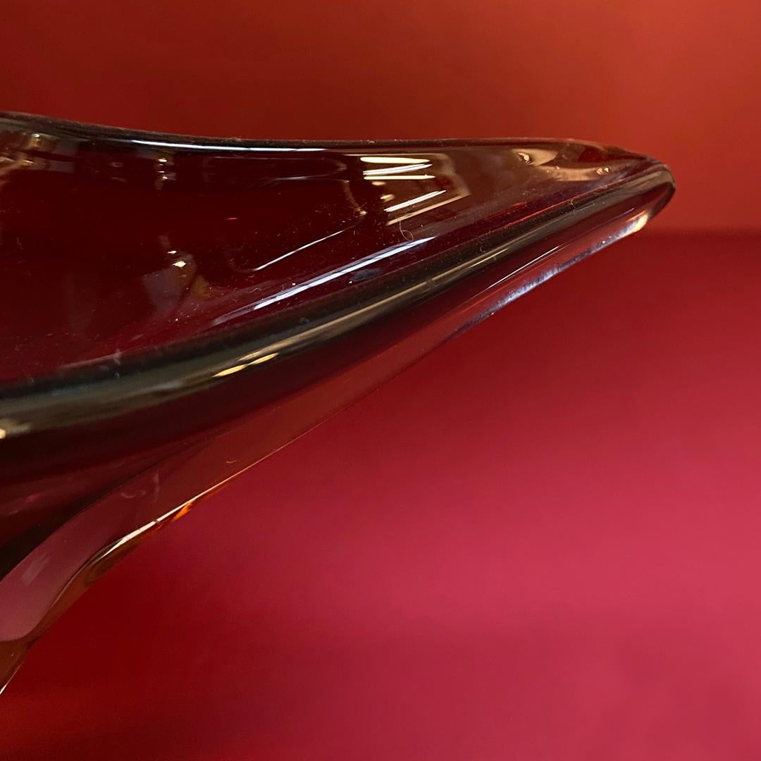 Italian Mid-Century Modern Murano Glass Centerpiece Sommersi Series, 1960s 1