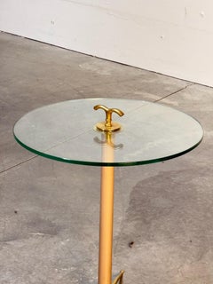 Italian Mid Century Modern Murano Glass Side Table