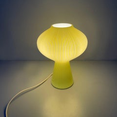 Lampada da tavolo in vetro di Murano Massimo Vignelli Venini 1950s