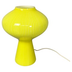 Lampada da tavolo in vetro di Murano Massimo Vignelli Venini 1950s