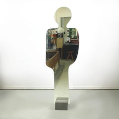 Italienischer Narciso-Spiegel aus der Jahrhundertmitte von Pierre Cardin für Acerbis, 1970er Jahre