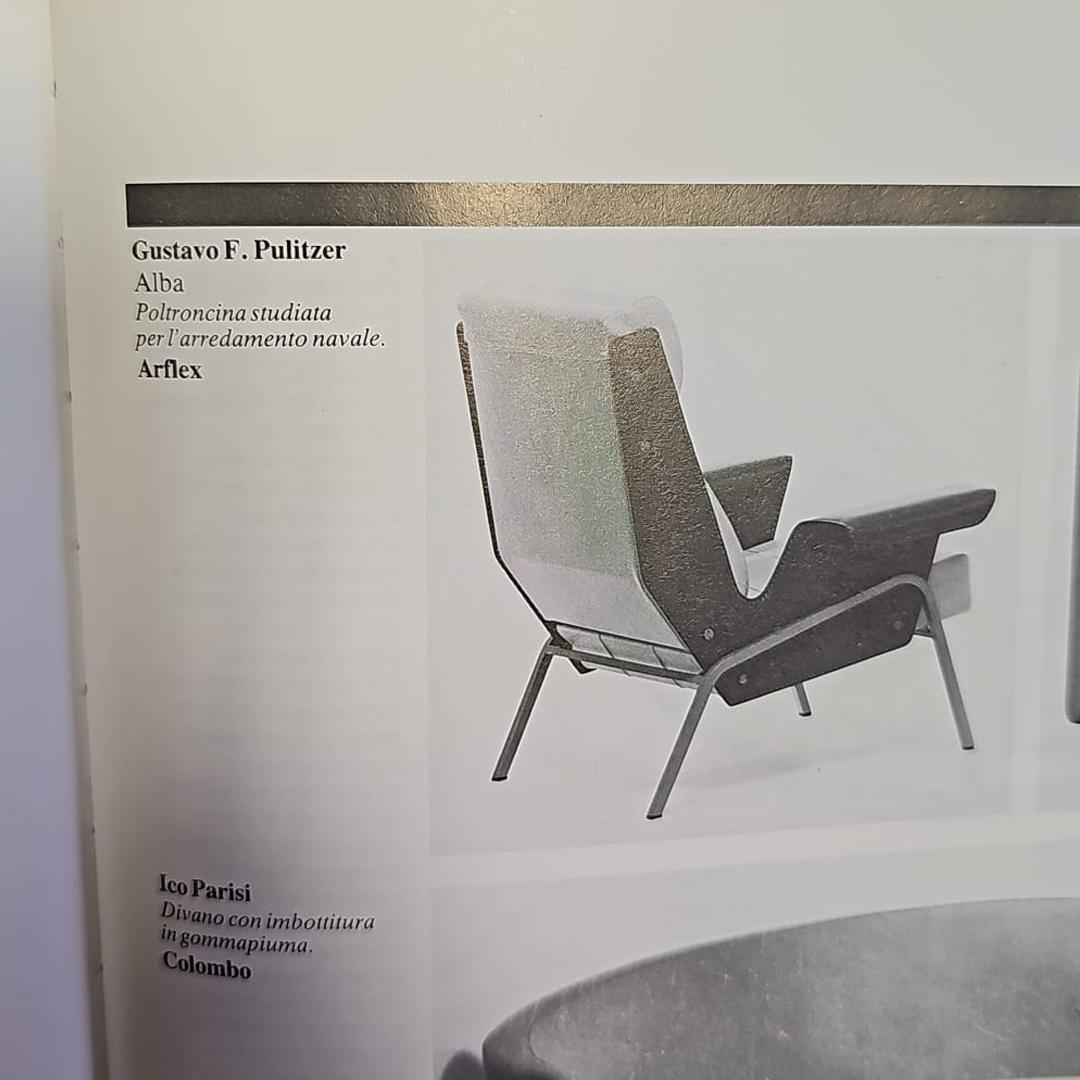 Italian mid-century modern office chair Gustavo Pulitzer-Finali for Arflex 1960s 14