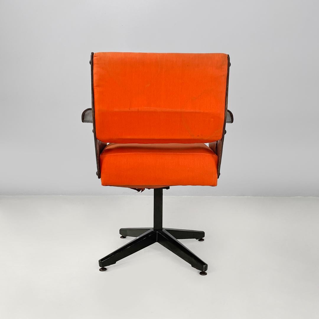 Mid-20th Century Italian mid-century modern office chair Gustavo Pulitzer-Finali for Arflex 1960s