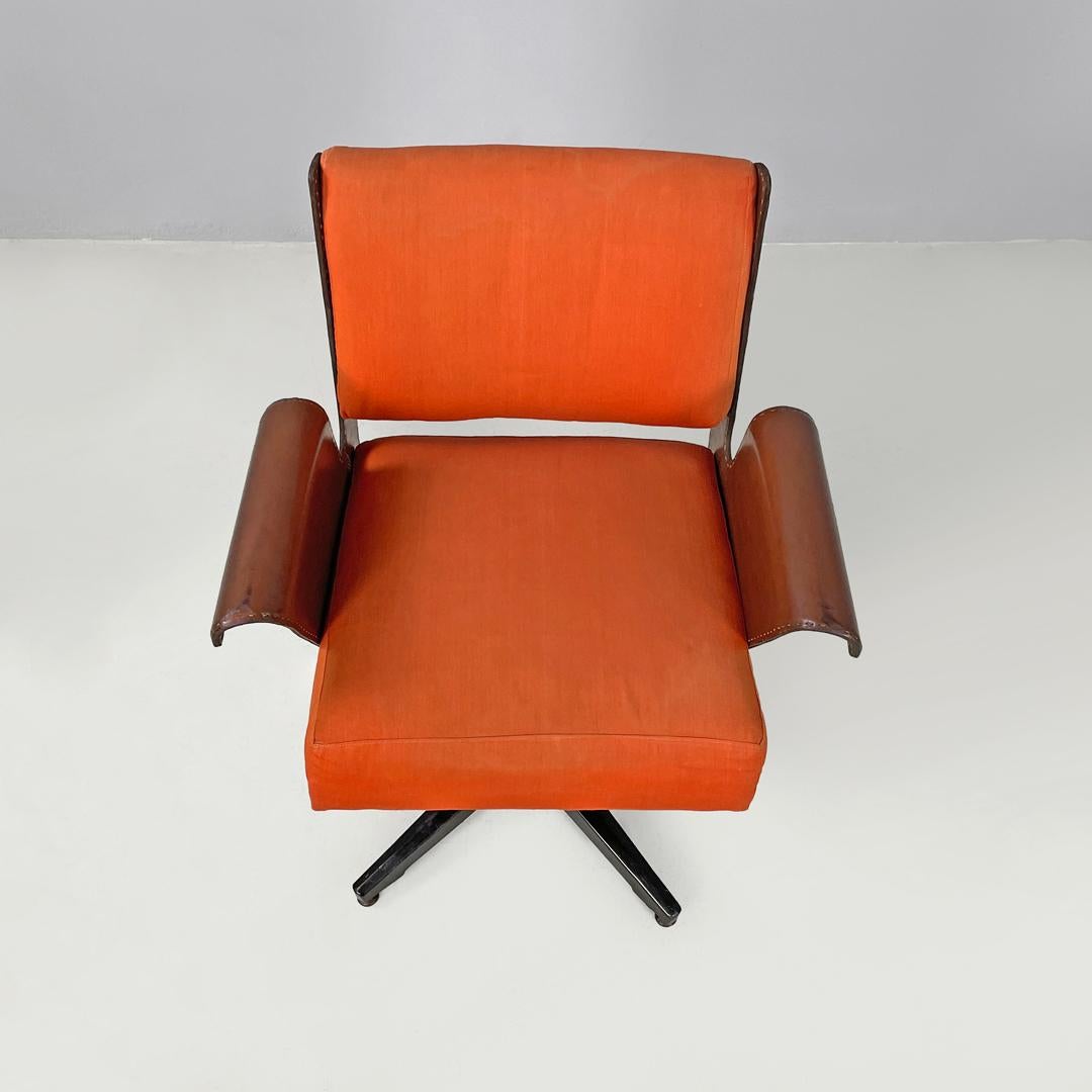 Italian mid-century modern office chair Gustavo Pulitzer-Finali for Arflex 1960s 1