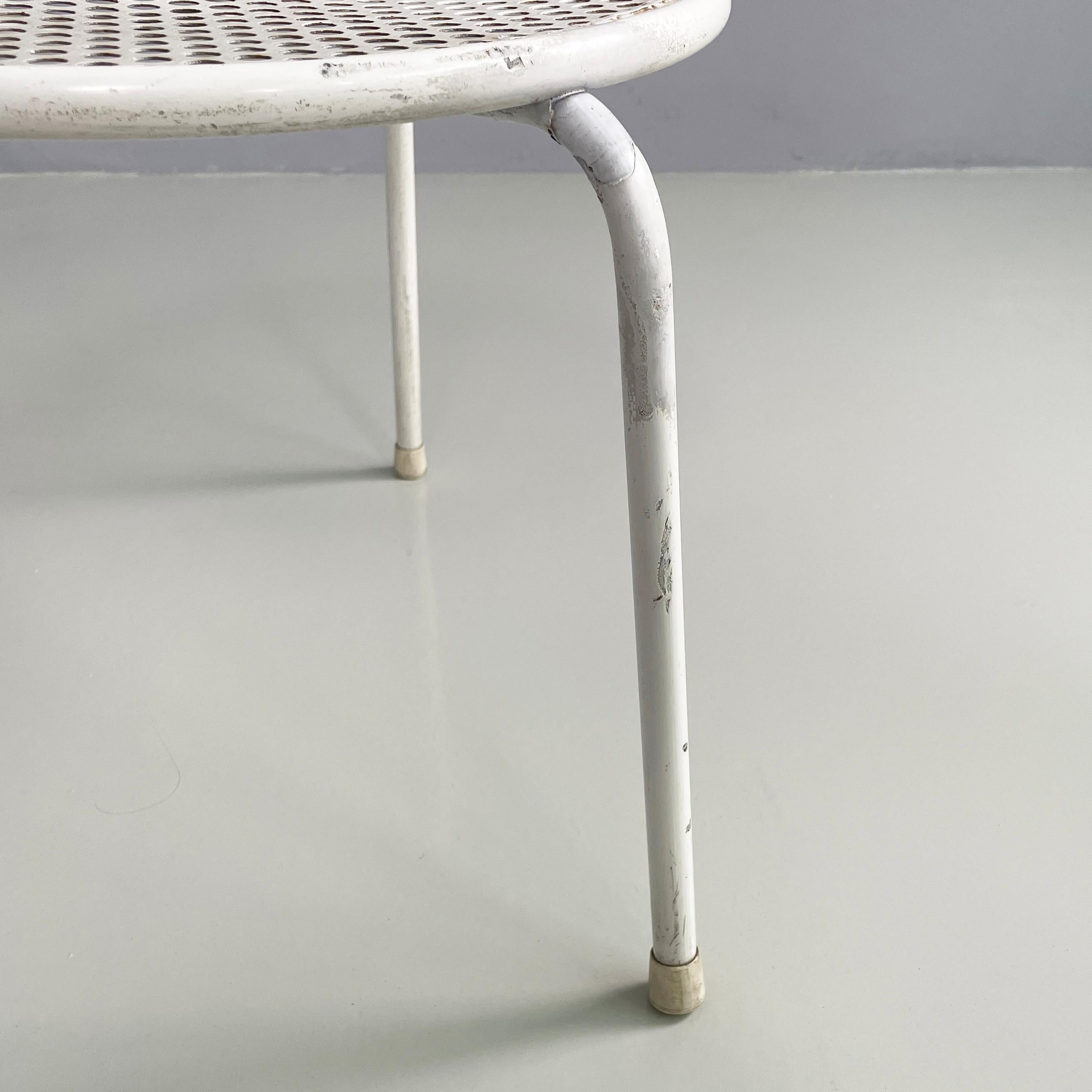 Tavolini da caffè per esterni in metallo bianco di Emu, anni '60. in vendita 10