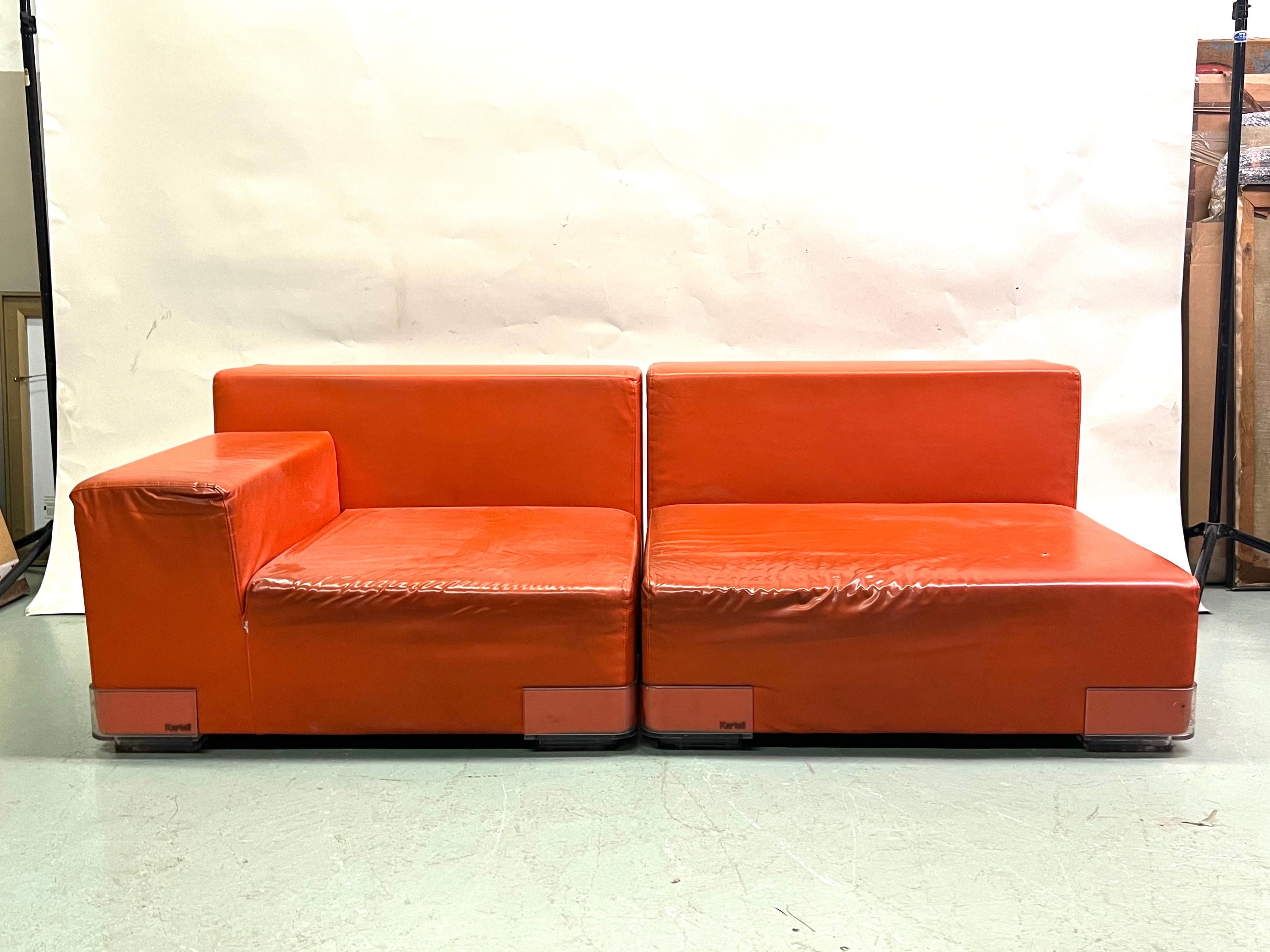 Italian Mid-Century Modern Pair of Lounge Chairs by Piero Lissoni   For Sale 1