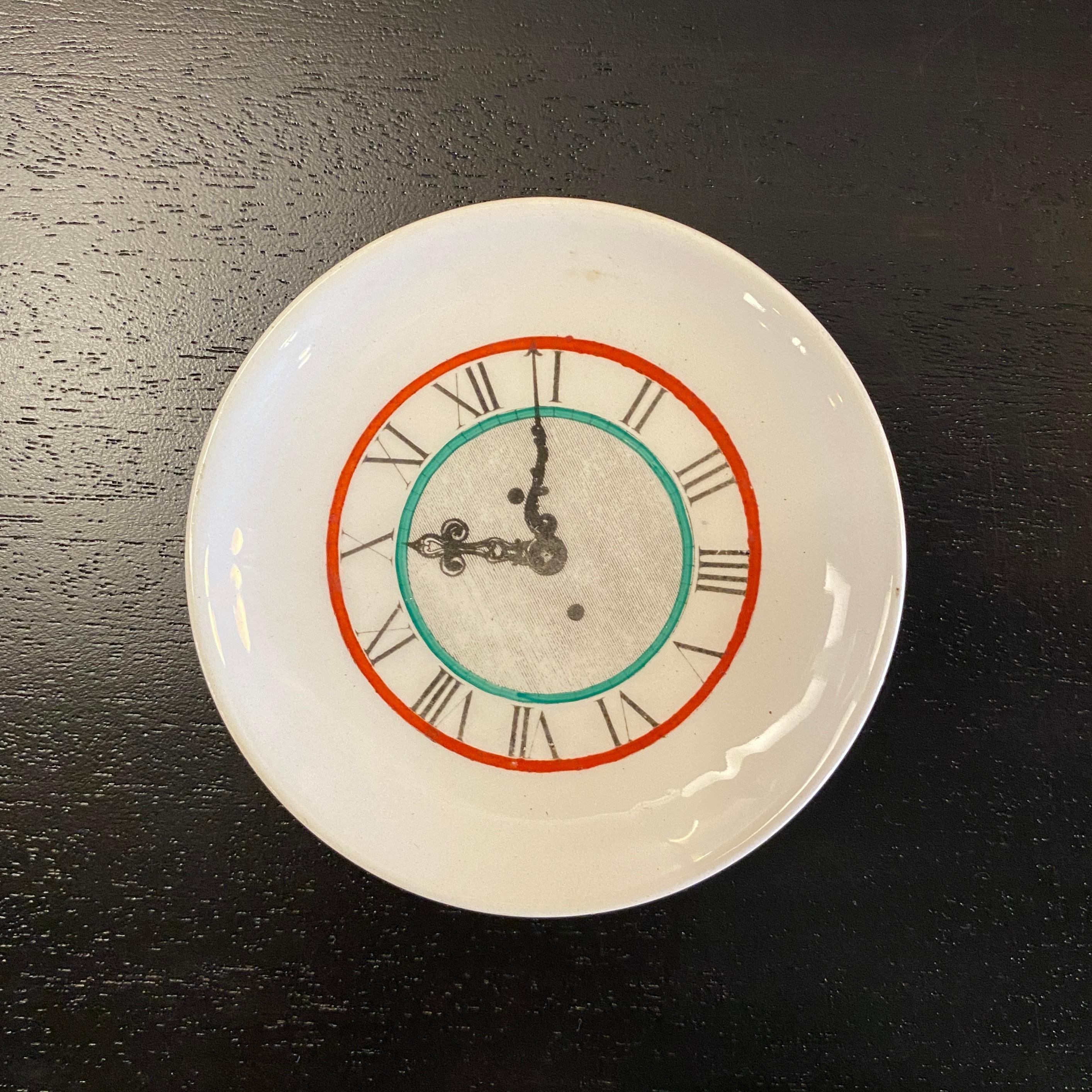 Italian Mid-Century Modern Petite Clock Plates For Sale 5