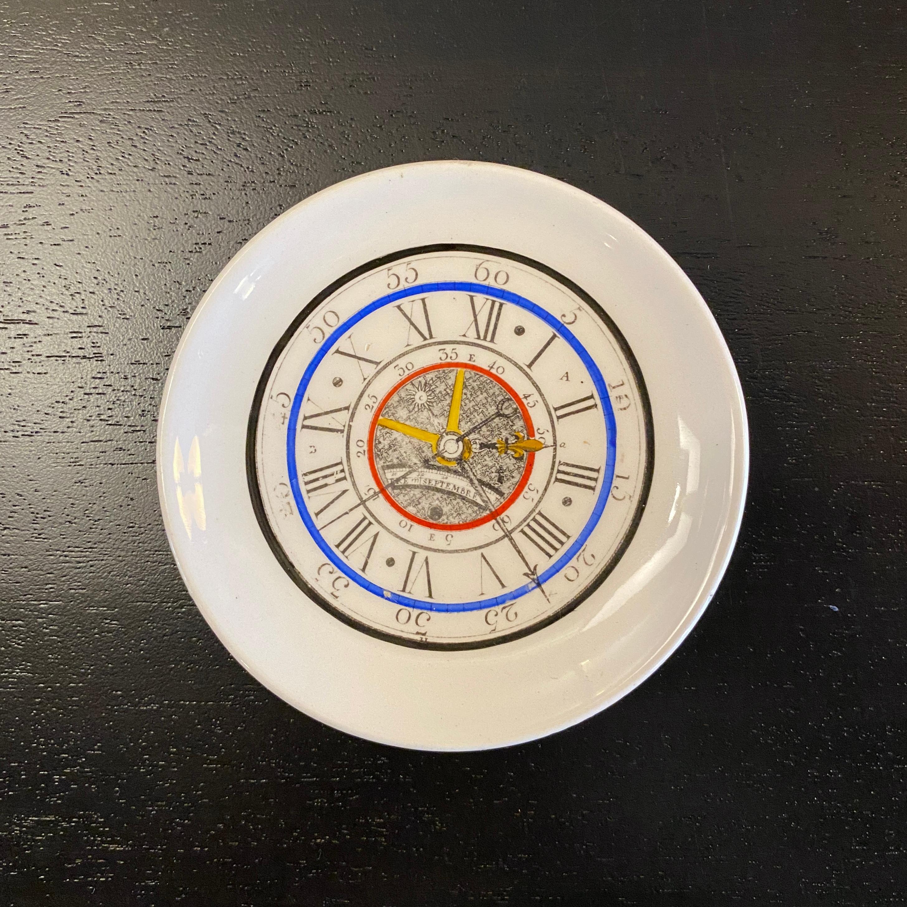 Italian Mid-Century Modern Petite Clock Plates For Sale 6