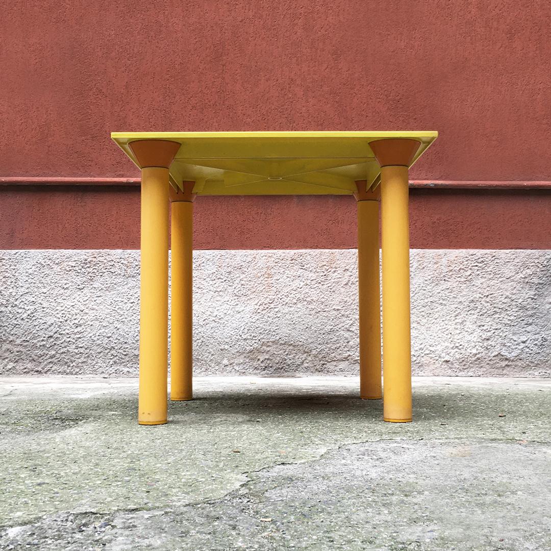 modern yellow table