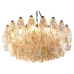 Lustre italien en verre de Murano polyédrique The Moderns 1950s Carlo Scarpa