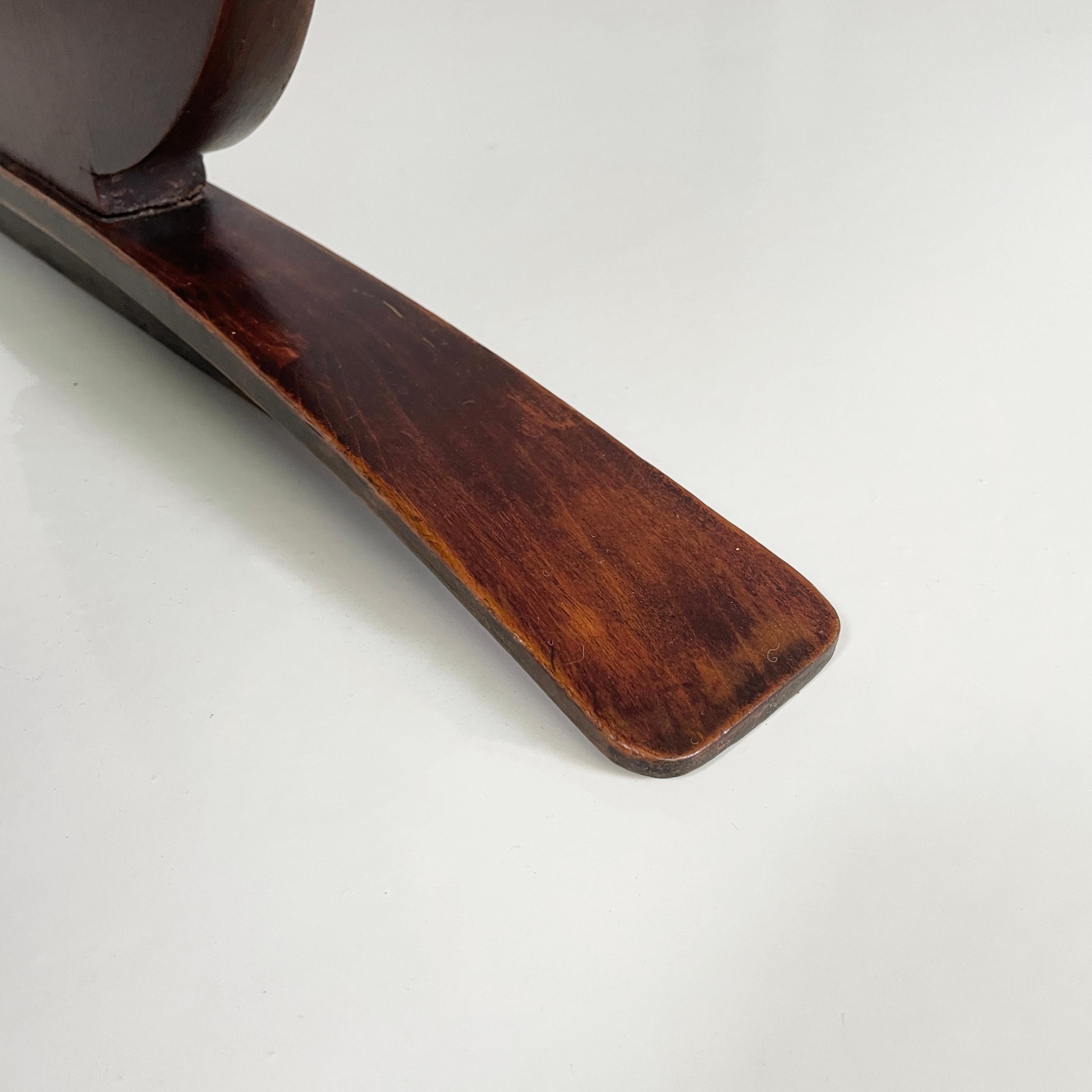 Italian mid-century modern rectangular coffee table in wood, 1950s For Sale 8
