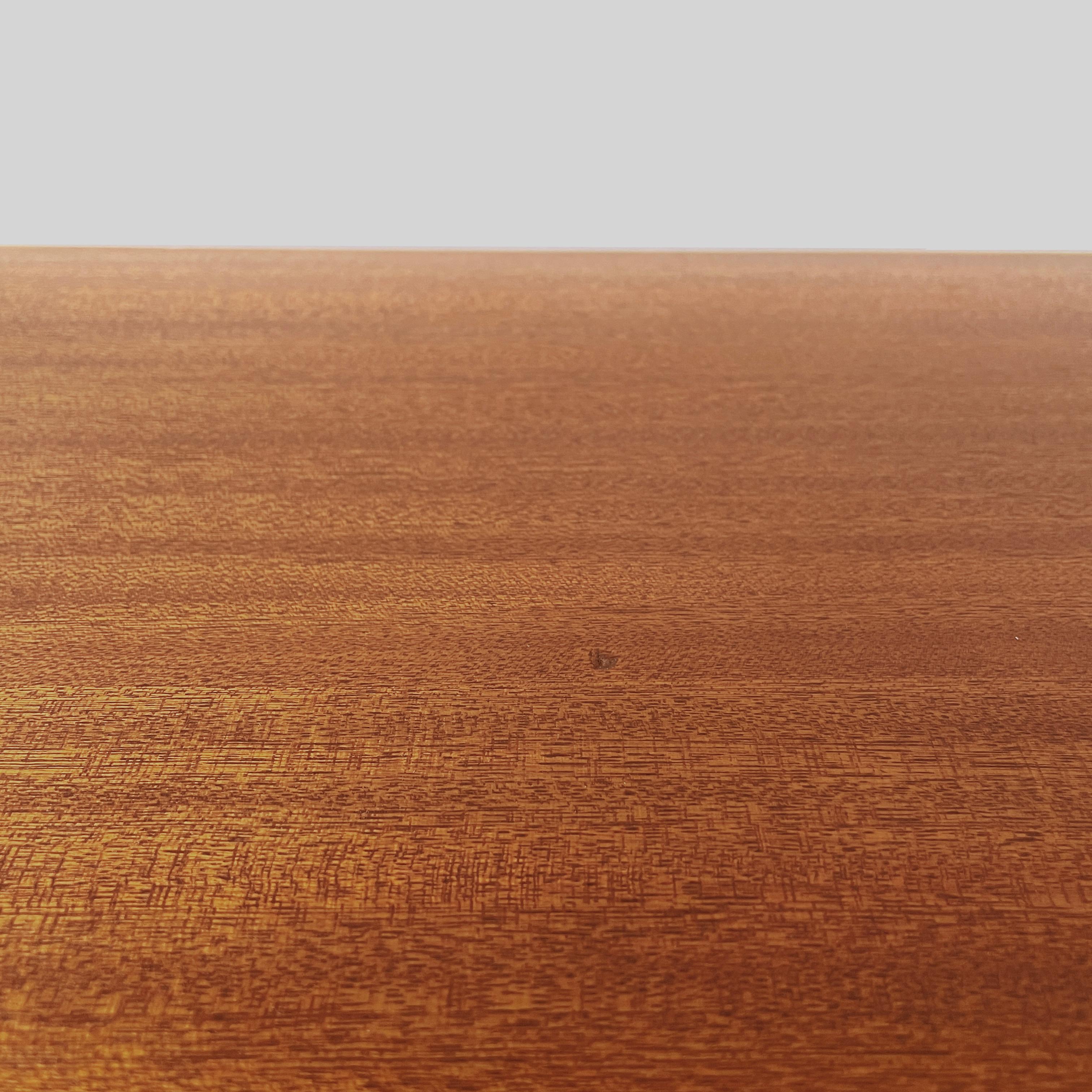 Italian mid-century modern rectangular coffee table in wood, 1950s For Sale 1