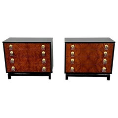 Italian Mid-Century Modern Renzo Retulli Style Chests / Commodes / Nightstands