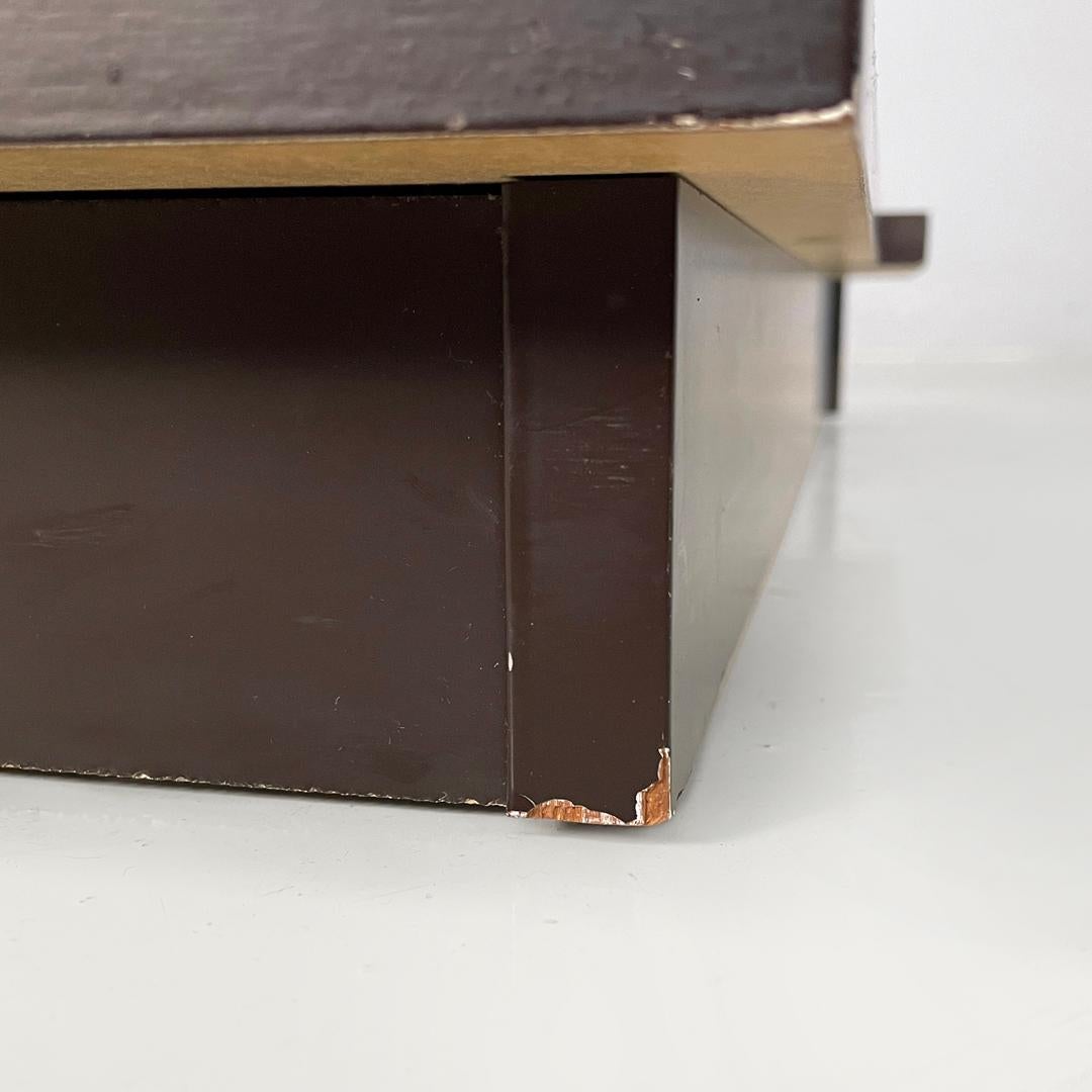 Italian mid-century modern revolving bookcase Centro Salocchi for Sormani, 1960s For Sale 14