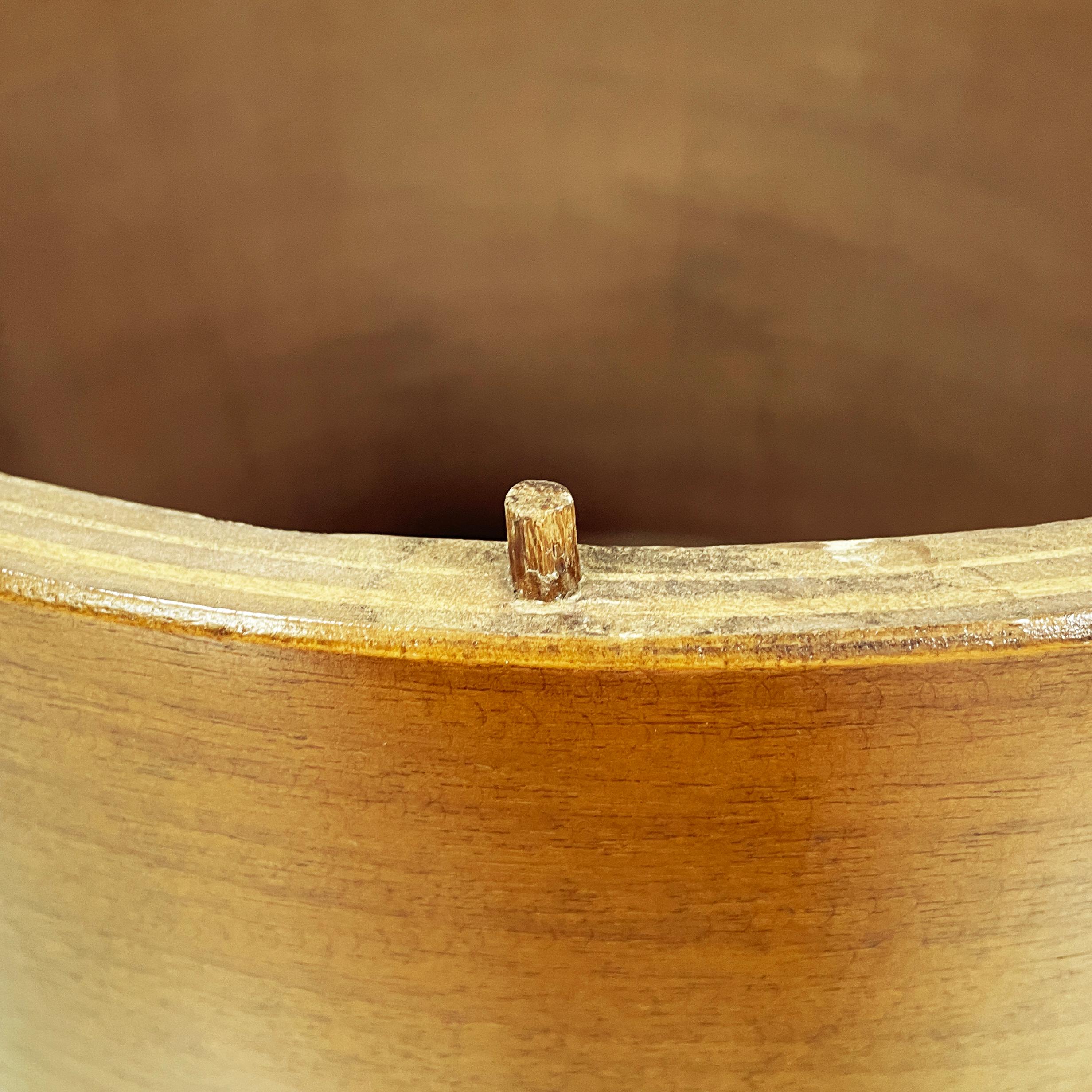 Pouf rond avec compartiment caché de Pozzi, années 1960 en vente 4
