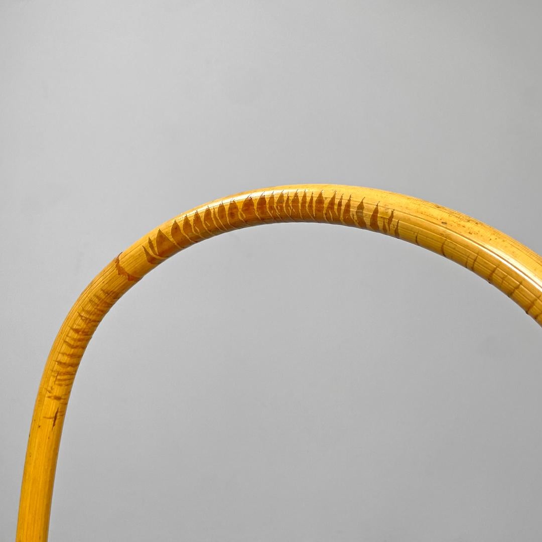 Porte-parapluie rond en rotin avec poignée, italien, The Moderns, années 1960 en vente 4