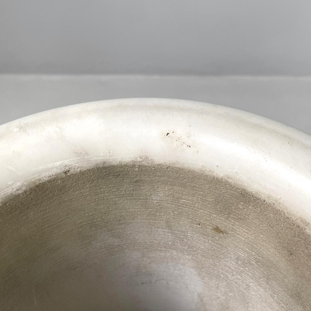 Porte-parapluies rond en marbre de Calacatta, Italie, milieu du siècle dernier, années 1950 en vente 3