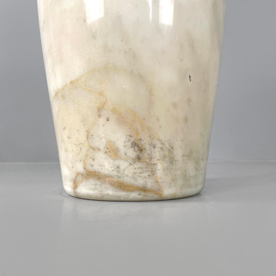 Porte-parapluies rond en marbre de Calacatta, Italie, milieu du siècle dernier, années 1950 en vente 7