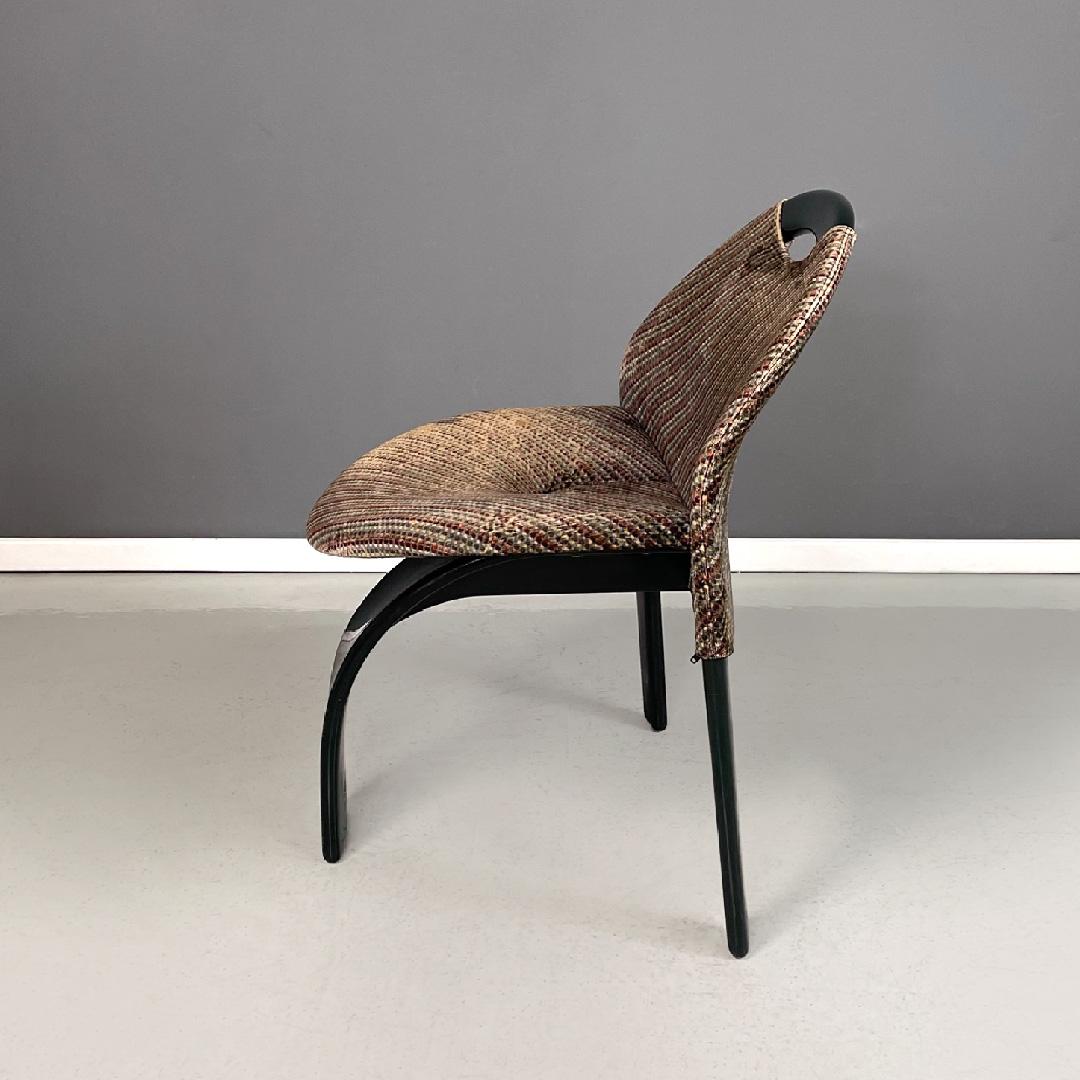 Italian mid-century modern Sail chairs by Giovanni Offredi for Saporiti, 1970s In condizioni discrete a MIlano, IT