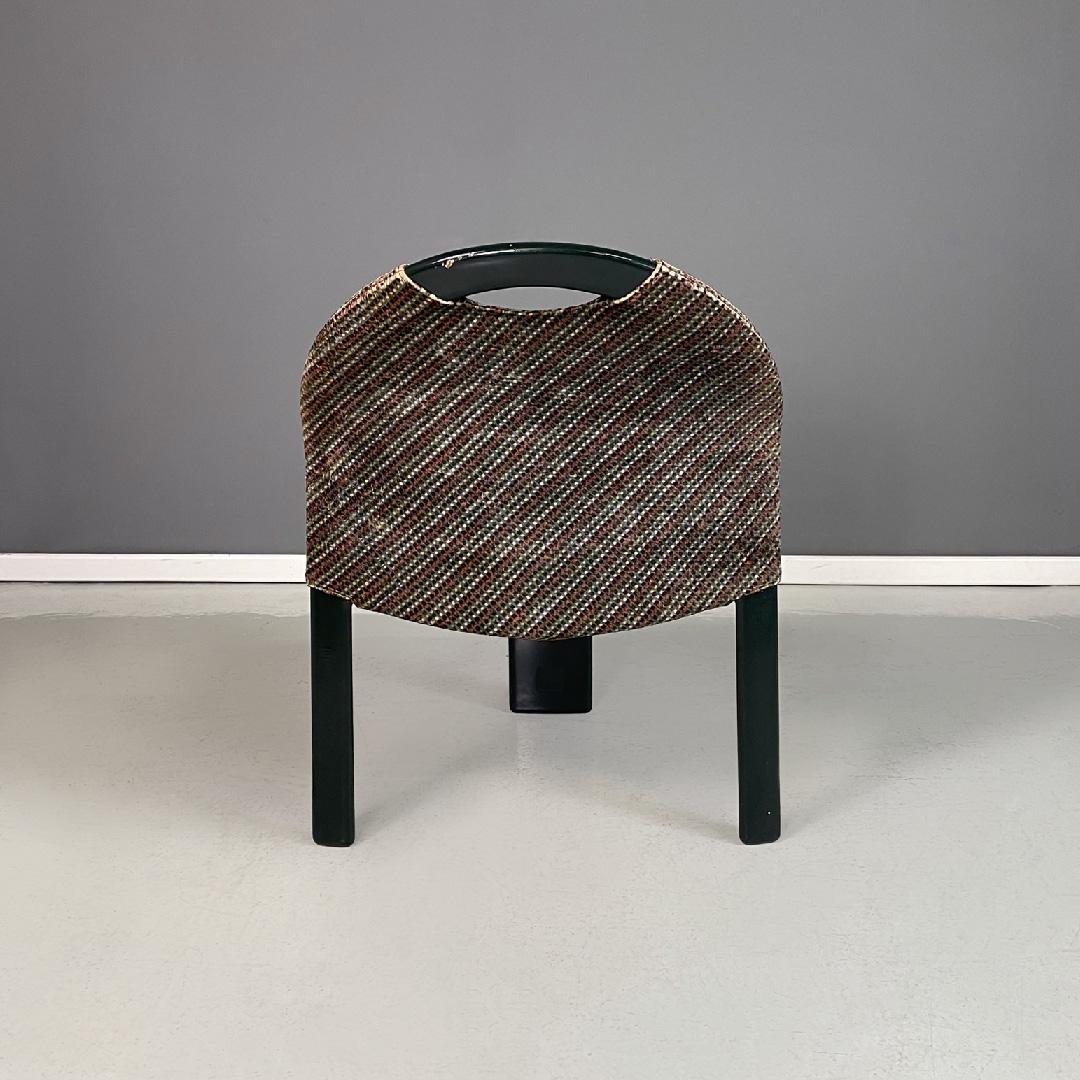 Tessuto Italian mid-century modern Sail chairs by Giovanni Offredi for Saporiti, 1970s