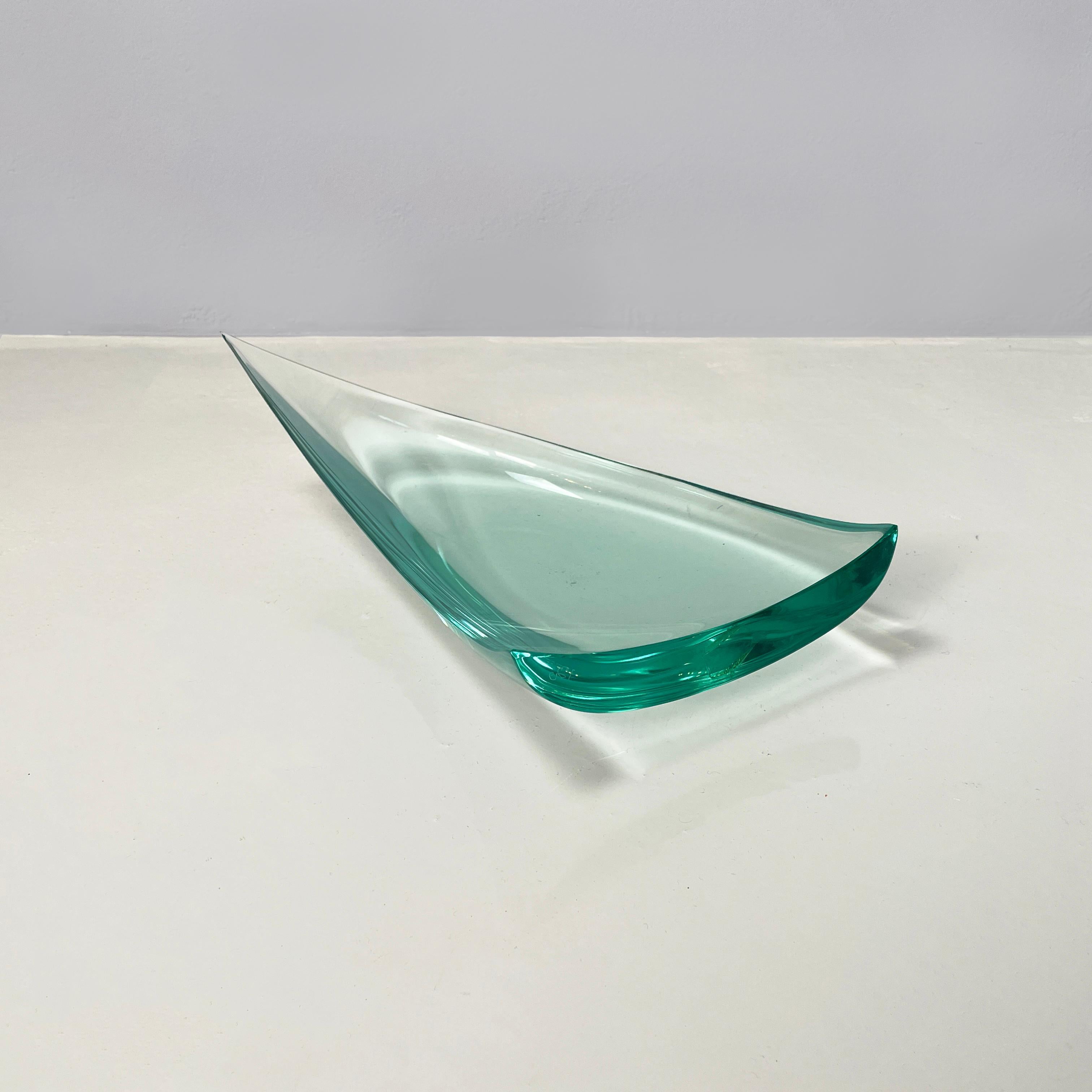 Mid-20th Century Italian mid-century modern Sail object holder Centerpiece by Fontana Arte, 1960s For Sale